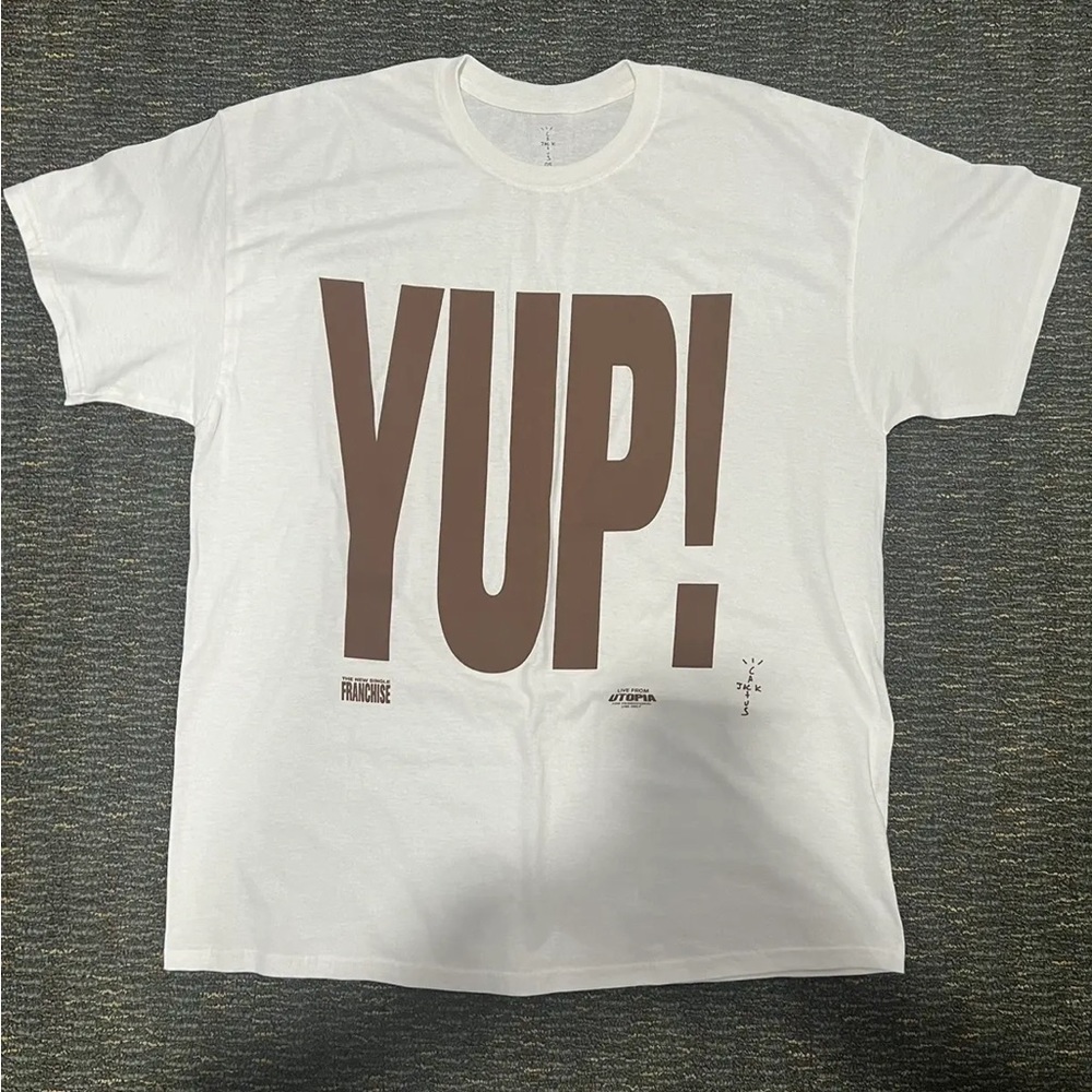 TRAVIS SCOTT YUP FRANCHISE TEE CACTUS JACK